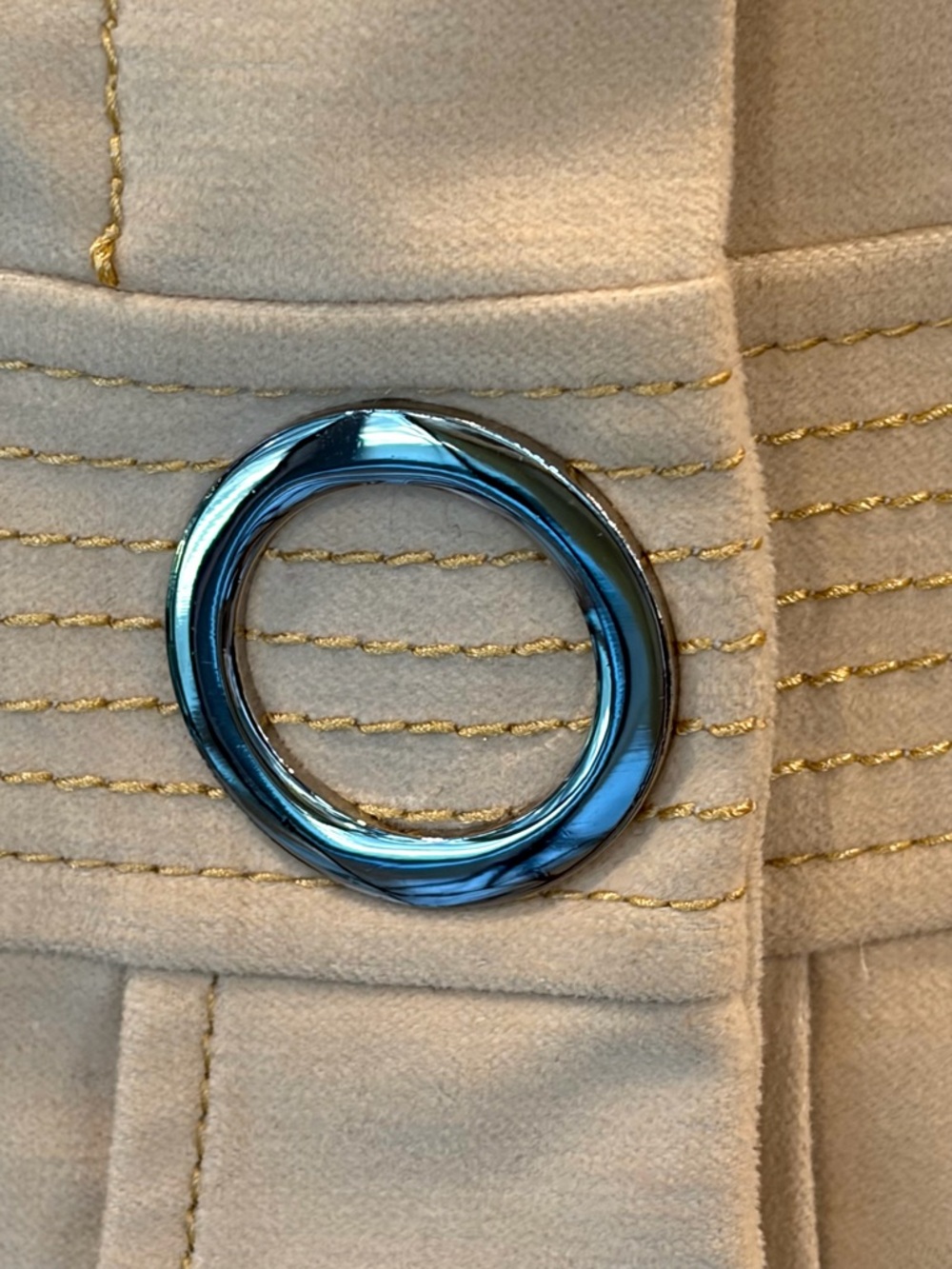 Carlisle Cotton&Cashmere Jacket, stitching details, cuffs,silver hardware,6, EUC - Picture 11 of 14